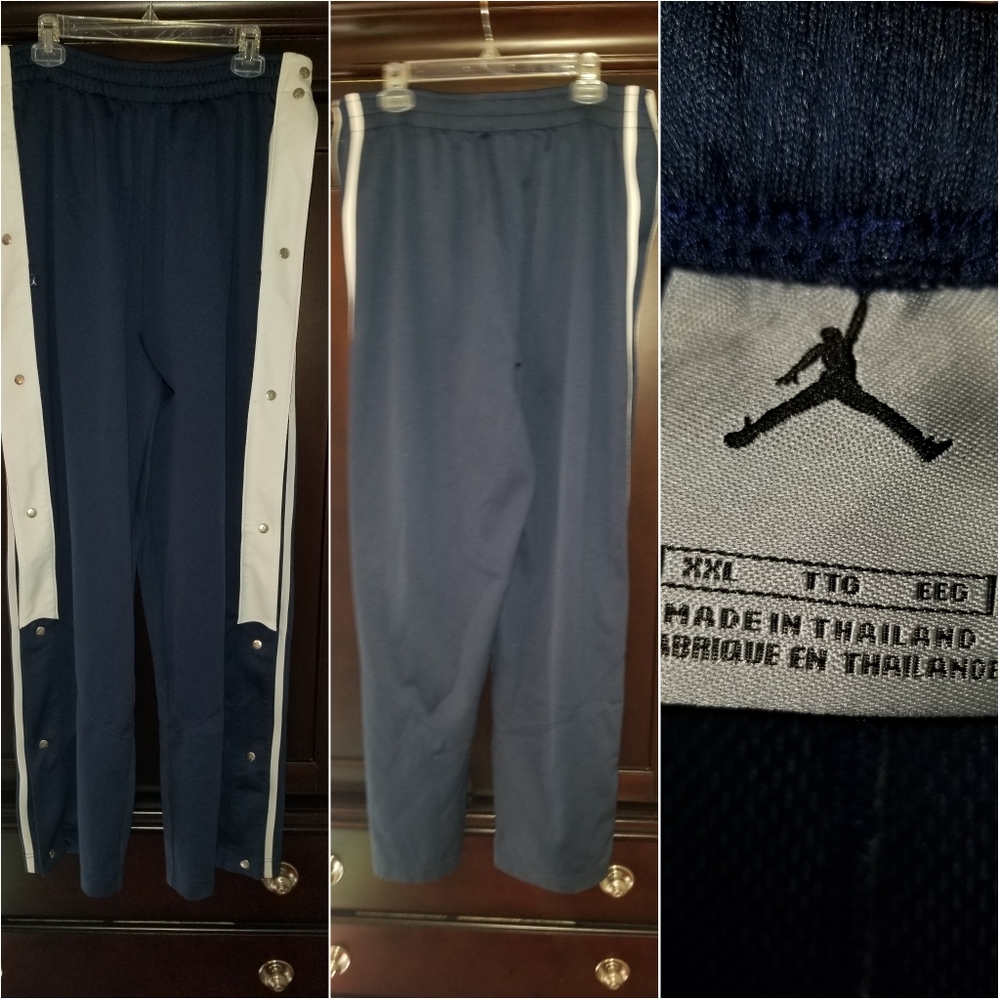 Pull away Jordan basketball pants.
